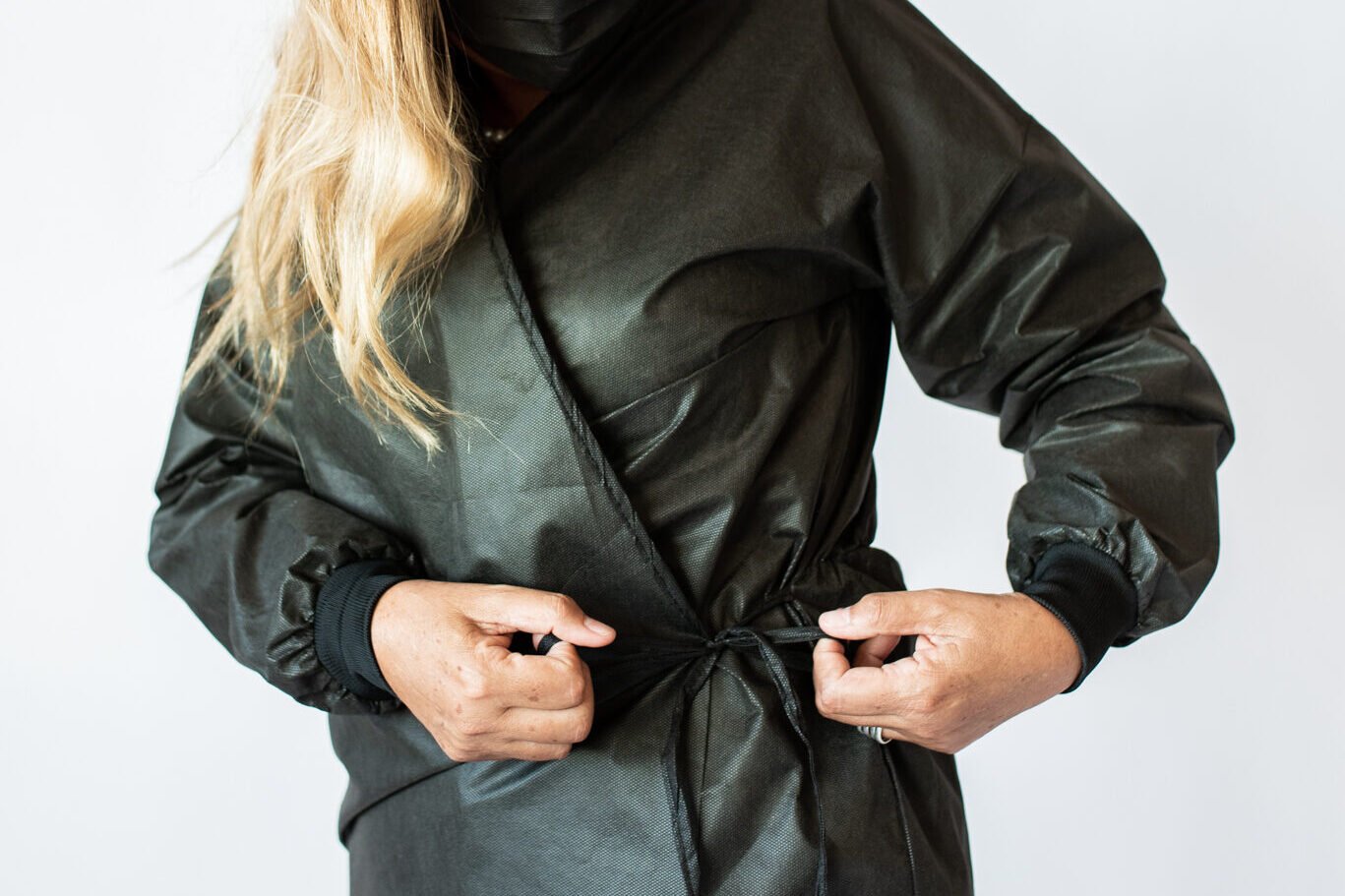 Avental Kimono Preto